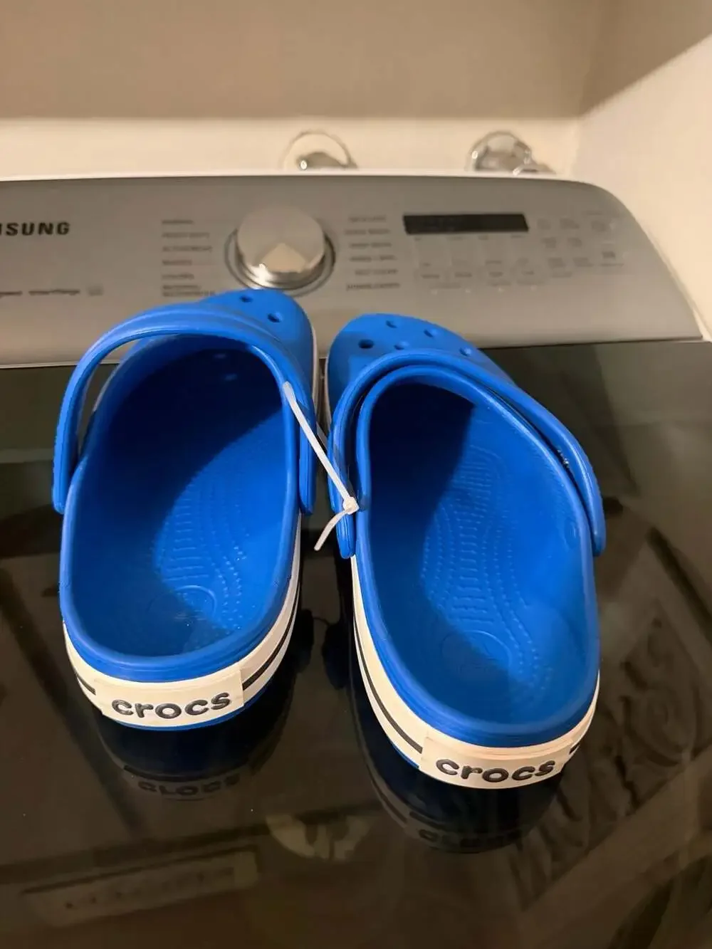 Crocs Unisex Crocband Clog Blue Bolt Size M6 W8